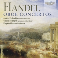 إǥ1685-1759/Oboe Concertos Puskunigis(Ob) V. bernhardt / Klaipeda Co