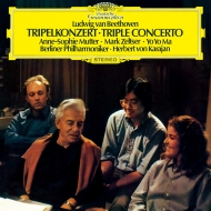 ١ȡ1770-1827/Piano Concerto 1 Triple Concerto Karajan / Bpo Eschenbach Zeltser Mutter Yo-yo