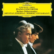 "Schumann: Piano Concerto, Grieg: Piano Concerto Christian Zimmermann, Herbert von Karajan & Berlin Philharmonic Orchestra"