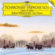 "Symphony No.4, Capriccio Italia Seiji Ozawa & Berlin Philharmonic"