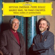 ラヴェル（1875-1937）/Piano Concertos Etc： Zimerman(P) Boulez / Cleveland O Lso