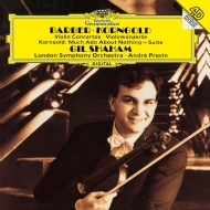 "Barber: Violin Concerto, Korngold: Violin Concerto, etc.Gil Shaham, Andr? Previn & London Symphony Orchestra"