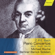 ХåϡC. P.E.1714-1788/Keyboard Concertos Vol.7 Rische(P) / Berliner Barock Solisten