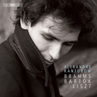 ピアノ作品集/Alexandre Kantorow： Brahms Bartok Liszt (Hyb)