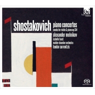 Piano Concertos Nos.1, 2, Violin Sonata : Alexander Melnikov(P)Teodor Currentzis / Mahler Chamber Orchestra, Isabelle Faust(Vn)(Single Layer)