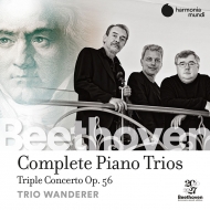 ١ȡ1770-1827/Comp. piano Trios Trio Wanderer +triple Concerto Conlon / Gurzenich O