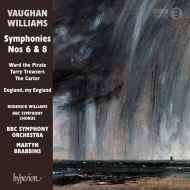 Symphonies Nos.6, 8, England My England, etc : Martyn Brabbins / BBC Symphony Orchestra, Roderick Williams(Br)etc