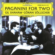 パガニーニ（1782-1840）/Paganini For Two-duos For Guitar ＆ Violin： Shaham(Vn) Sollscher(G) (Hyb)