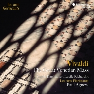 ヴィヴァルディ（1678-1741）/The Great Venetian Mass： Agnew / Les Arts Florissants Karthauser Richardot