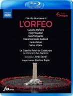 『オルフェオ』全曲　ベール演出、ジョルディ・サヴァール＆ル・コンセール・デ・ナシオン、モイヨン、マンチーニ、他（2021　ステレオ）（日本語字幕付）