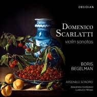 åƥɥ˥1685-1757/Violin Sonatas Begelman(Vn) Arsenale Sonoro +alessandro Scarlatti