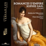 Soprano Collection/Romances D'empire： Villoutreys(S) Izambert(Hp)