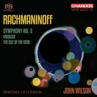 交響曲第3番、死の島、ヴォカリーズ　ジョン・ウィルソン＆シンフォニア・オブ・ロンドン