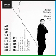 ベートーヴェン（1770-1827）/Comp. symphonies： Thomas Ades / Britten Sinfonia Etc +gerald Barry