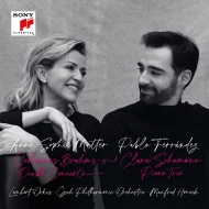 Brahms Double Concerto, C.Schumann Piano Trio : Anne-Sophie Mutter(Vn)Pablo Ferrandez(Vc)Manfred Honeck / Czech Philharmonic, Lambert Orkis(P)