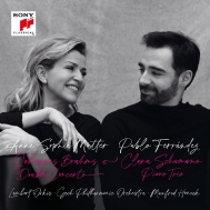 "Brahms: Double Concerto, C.Schumann: Piano Trio Anne-Sophie Mutter, Pablo Ferrandescu (2Lp/Sony Classical)"