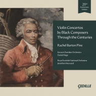 ヴァイオリン作品集/Violin Concertos By Black Composers Through The Centuries： Barton Pine(Vn) Hege / Encore C