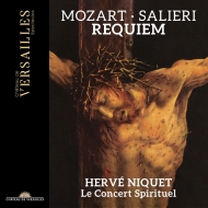 モーツァルト（1756-1791）/Requiem： Niquet / Le Concert Spirituel Nafornita A. bre Tritschler A. wolf +salieri：