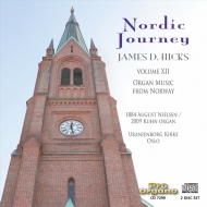 Organ Classical/James D Hicks�� Nordic Journey Vol.12-organ Music From Norway