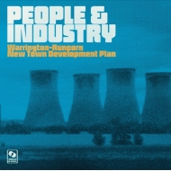 Warrington-runcorn New Town Development Plan/People ＆ Industry (Transparent Blue Vinyl)