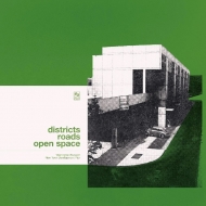 Warrington-runcorn New Town Development Plan/Districts. Roads. Open Space (Green Vinyl)