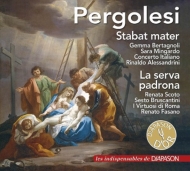ペルゴレージ (1710-1736)/Stabat Mater： Alessandrini / Concerto Italiano +le Serva Padrona： Fasano /