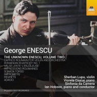 ͥ른1881-1955/The Unknown Enescu Vol.2 S. lupu(Vn) Ciucur I. hobson(P) / Sinfonia Da Camera