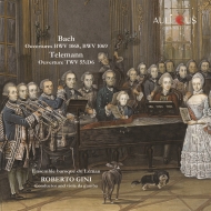 Хåϡ1685-1750/Orch. suite 3 4  R. gini / Ensemble Baroque Du Leman +telemann Gamba Overture