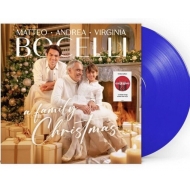 アンドレア・ボチェッリ/Family Christmas (+2 Extra Songs)(Winter Blue Vinyl)