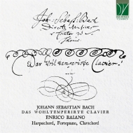 バッハ（1685-1750）/Well-tempered Clavier： Enrico Baiano(Cemb Fp Clavichord)