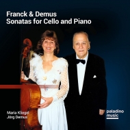 ե󥯡1822-1890/(Cello)violin Sonata Kliegel(Vc) Demus(P) +demus Sonate Poetique
