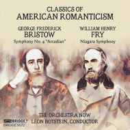 ֥ꥹȥ硼եǥå1825-1898/Sym 4  Botstein / The Orchestra Now +william Henry Fry Niagara Symp