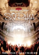 SOPHIA LIVE 2022 hSOPHIAh yDVD ʏՁz (2DVD)