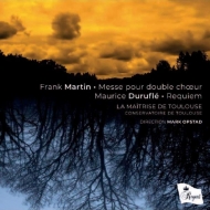 マルタン、フランク（1890-1974）/Mass For Double Choir： Opstad / Maitrise De Toulouse Conservatoire De Toulouse