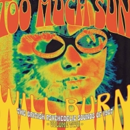 Various/Too Much Sun Will Burn： The British Psychedelic Sounds Of 1967 Volume Two 3cd Clamshell Box