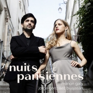 ヴァイオリン作品集/Nuits Parisiennes-debussy Ravel Poulenc Milhaud： Manon Galy(Vn) Buajasan(P)