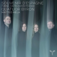 トゥリーナ（1882-1949）/Works For String Quartet： Quatuor Byron +castelnuovo-tedesco： Guitar Quintet： Matte