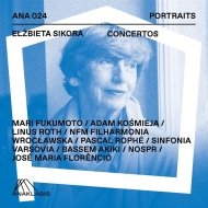 シコラ、エルジュビエタ（1943-）/Concertos： 福本茉莉(Organ) Kosmieja(P) Linus Roth(Vn) Rophe / Akiki / Florencio /