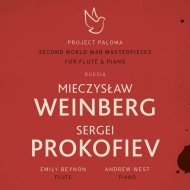 Flute Classical/Second World War Masterpieces For Flute ＆ Piano-vainberg ＆ Prokofiev： Beynon(Fl) A. w