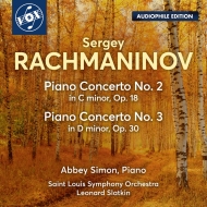 Piano Concertos Nos.2, 3 : Abbey Simon(P)Leonard Slatkin / Saint Louis Symphony Orchestra