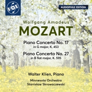 モーツァルト（1756-1791）/Piano Concerto 17 27 ： Klien(P) Skrowaczewski / Minnesota O