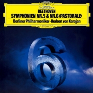١ȡ1770-1827/Sym 5 6  Karajan / Bpo (1976-1977)