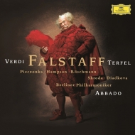 "The Complete Falstaff, Claudio Abbado & Berlin Philharmonic Orchestra, Bryn Terfel, Adrianne Piechonka, et al.(2001 Stereo)(2CD)"