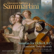 サンマルティーニ（1700-1775）/Cello Sonatas： Ensemble Dolci Accenti