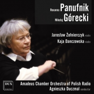 Works for String orchestra -Roxanna Panufnik, Mikolaj Piotr Gorecki : Agnieszka Duczmal / Amadeus Chamber Orchestra, Kaja Danczowska, Jaroslaw Zolnierczyk(Vn)