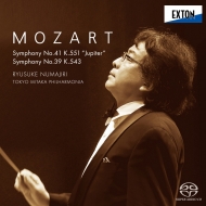 モーツァルト（1756-1791）/Sym 39 41 ： 沼尻竜典 / Tokyo Mozart Players (Hyb)