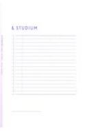 Book/  Studium Summary Notebook B5 White