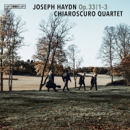 ハイドン（1732-1809）/String Quartet 37 38 39 ： Chiaroscuro Q (Hyb)