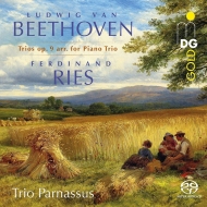 ١ȡ1770-1827/(Piano Trio Ries)string Trios Op 9  Trio Parnassus (Hyb)