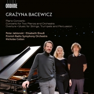 Piano Concerto, Concerto for Two Pianos : Peter Jablonski(P)Nicholas Collon / Finnish Radio Symphony Orchestra